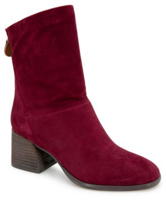 Gentle Souls - Women's Sarnac Round Toe Side Zip Boots