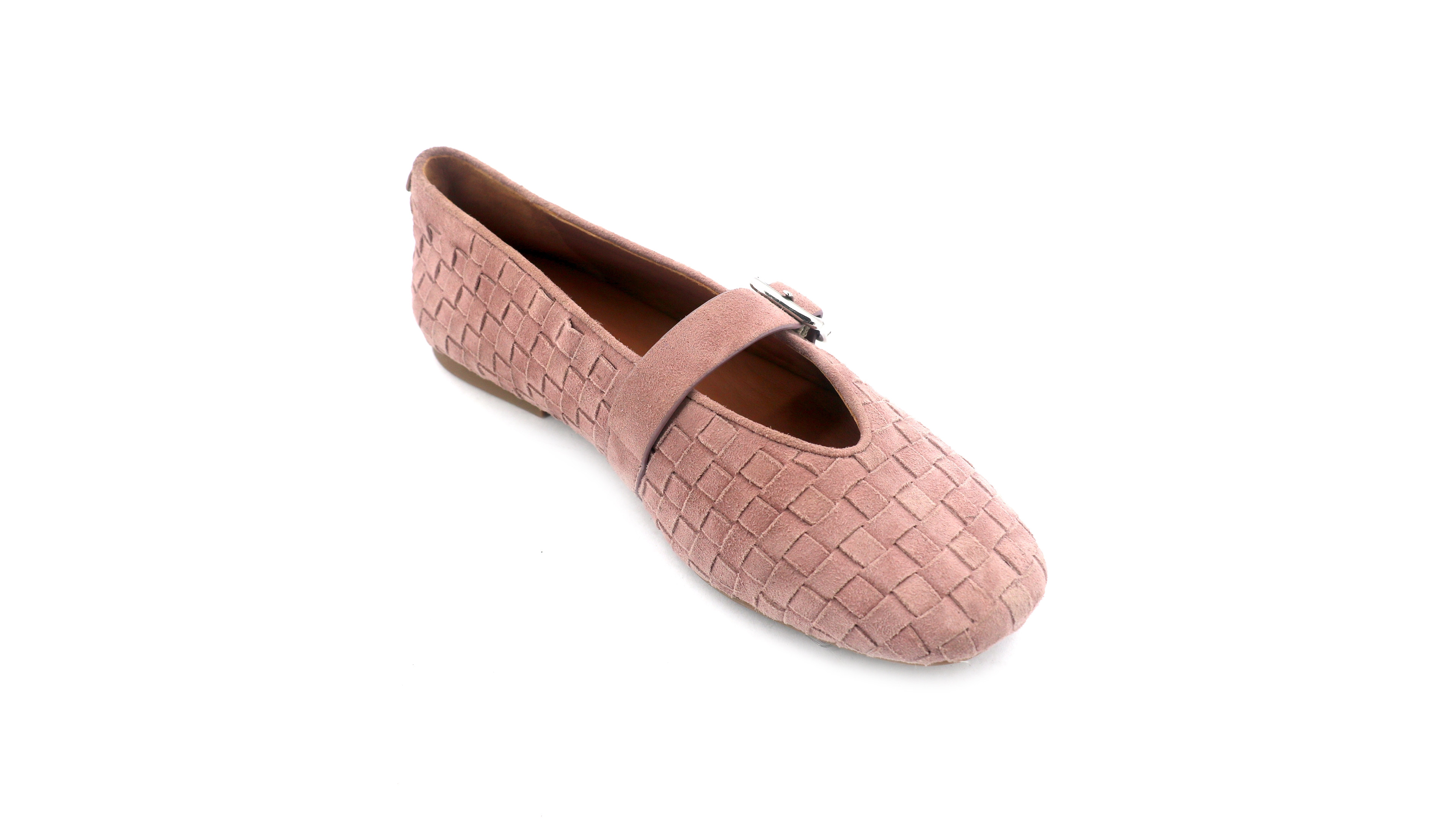 Gentle Souls Women's Winifred Woven Square Toe Flats