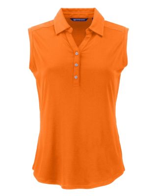 Women's Cutter and Buck Forge Eco Stretch Recycled Sleeveless Polo