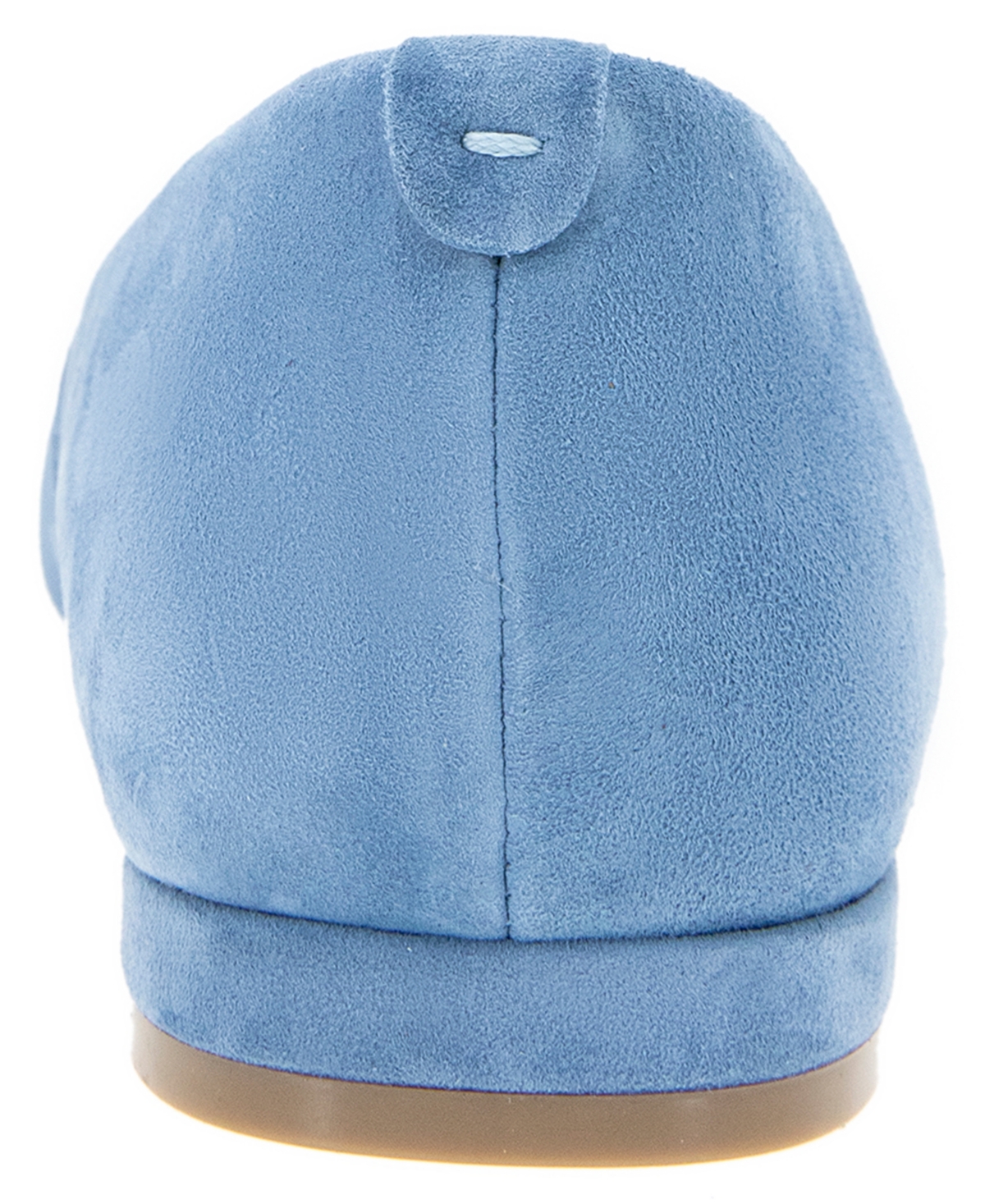 Gentle Souls Women's Hanette Square Toe Suede Flats In Blue