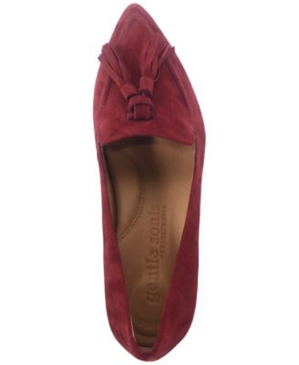 Women&#39;s Glova Tassle Pointy Toe Pumps