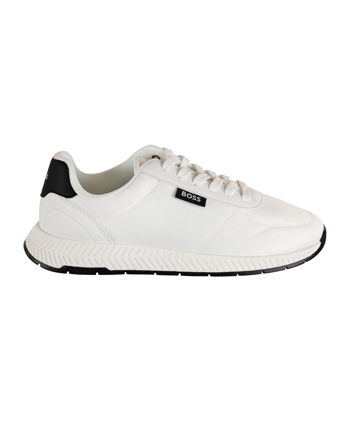 Boss Men's Titanium Round Toe Running Shoes