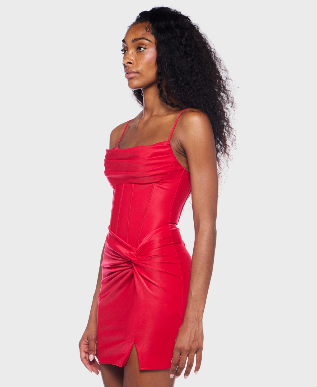 Alex & Sophia Juniors' Shimmer Sleeveless Dress