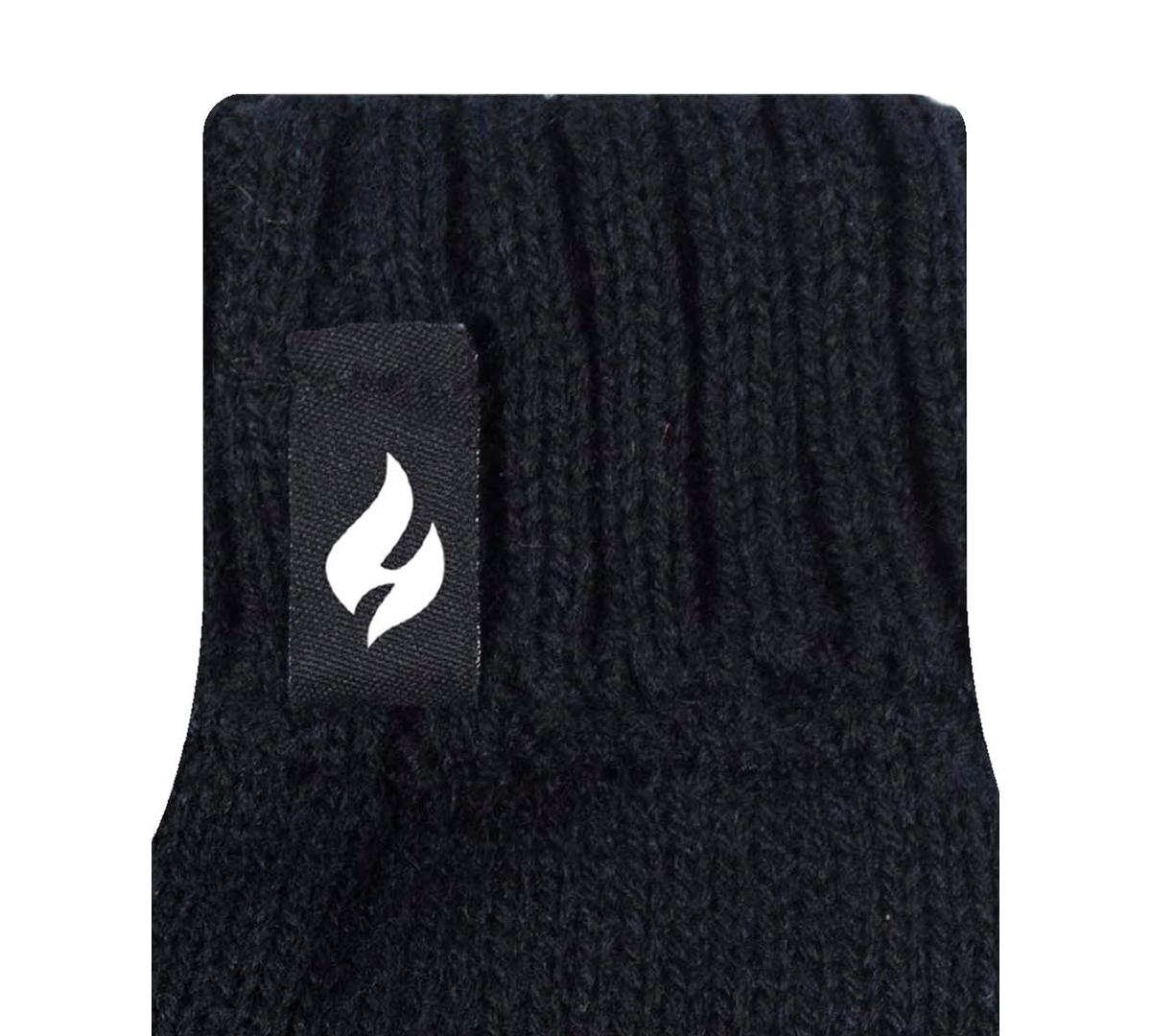 Heat Holders Boys 8-16 Storm Rider Gloves In Black