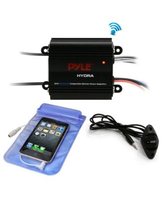 Bluetooth Marine Amplifier Kit, 2-Ch. Waterproof Audio Power Amp System
