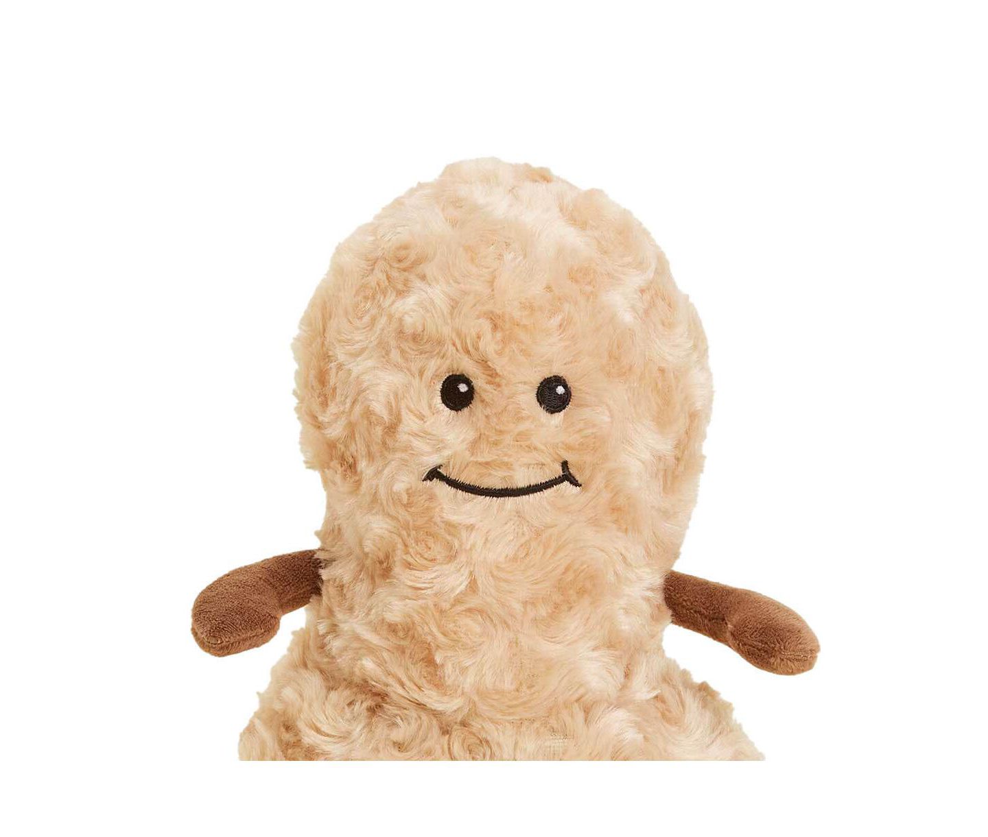 Детская мягкая игрушка Warmies 13" Microwaveable French Lavender Weighted Plush Peanut, цвет: Коричневый — фото 3