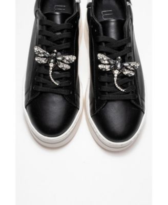 Laren Leather Buckle Sneakers (Women)