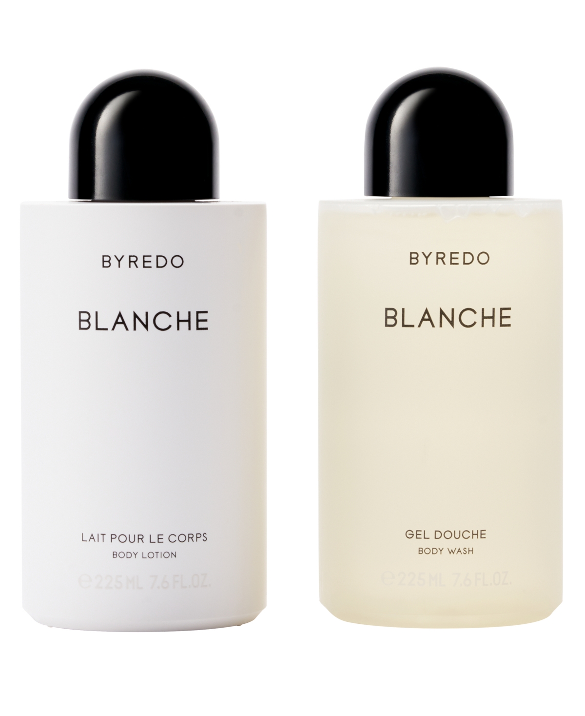 Byredo 2-pc. Le Blanche Body Wash And Body Lotion Gift Set In Transparent