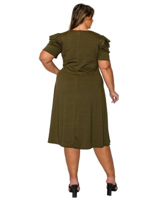 Plus Size Aleyna Flare Dress