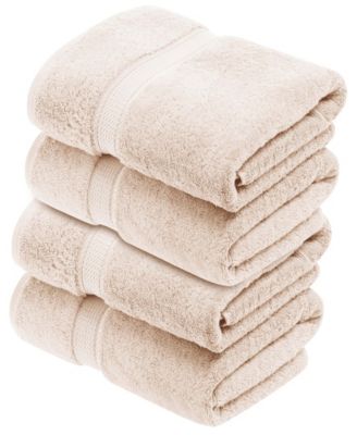 Egyptian Cotton Bath Towel, Set of 4