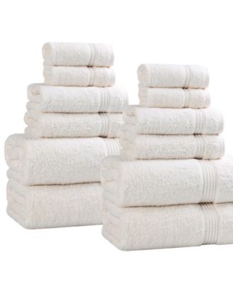 Egyptian Cotton 12-Pc. Towel Set