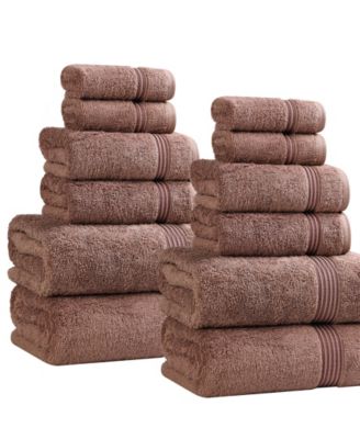Egyptian Cotton 12-Pc. Towel Set