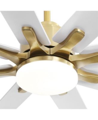 66 Inch 8 Blade Ceiling Fan with Intelligent Remote Control and App Timing Function