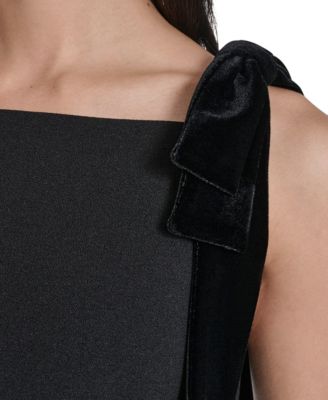 Women's Square Neck Sleeveless Dress