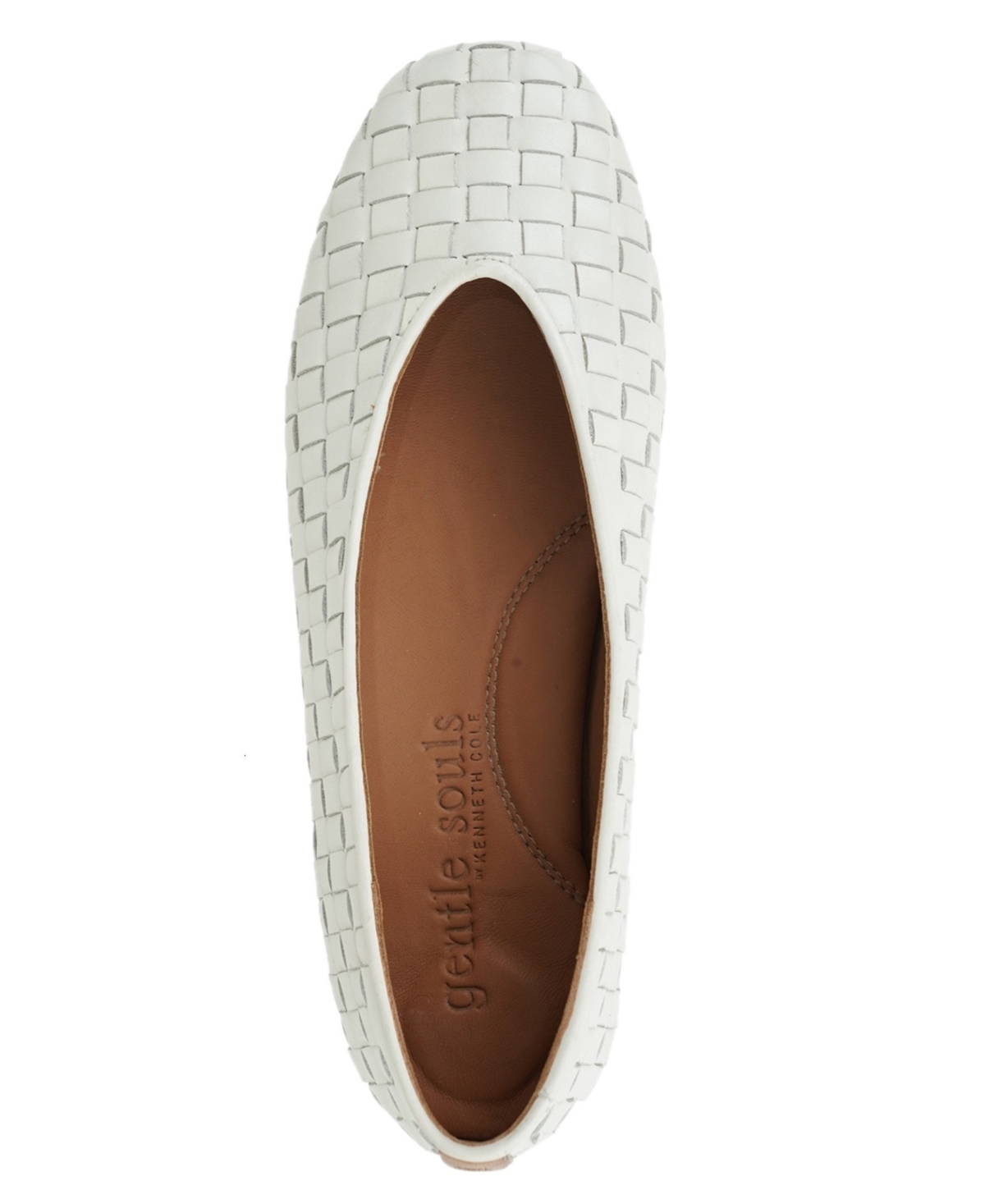 Gentle Souls Women's Willow Woven Flats In Gray