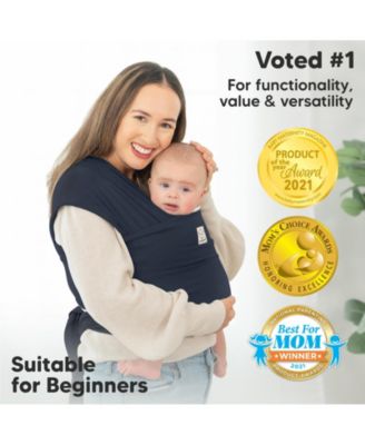 Original Baby Wraps Carrier, Baby Sling Carrier, Stretchy Infant Carrier for Newborn, Toddler