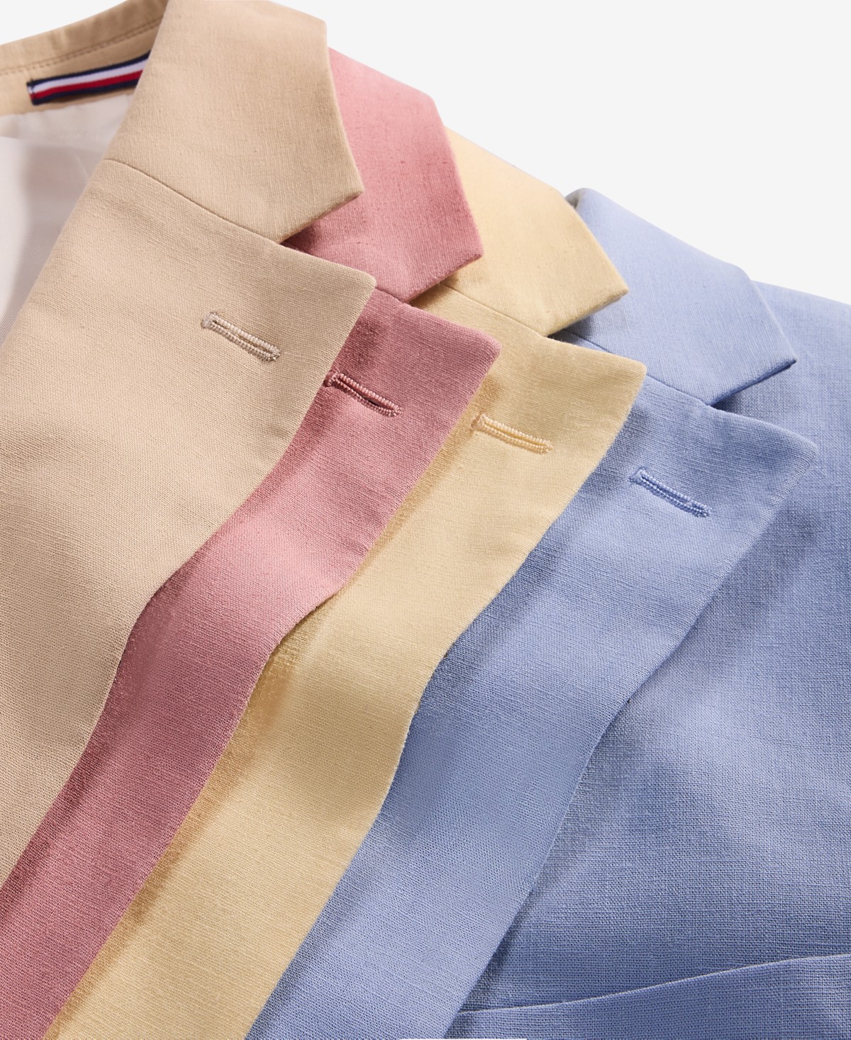 Мужские Tommy Hilfiger Men's Modern-Fit Linen Blend Blazer — фото 1