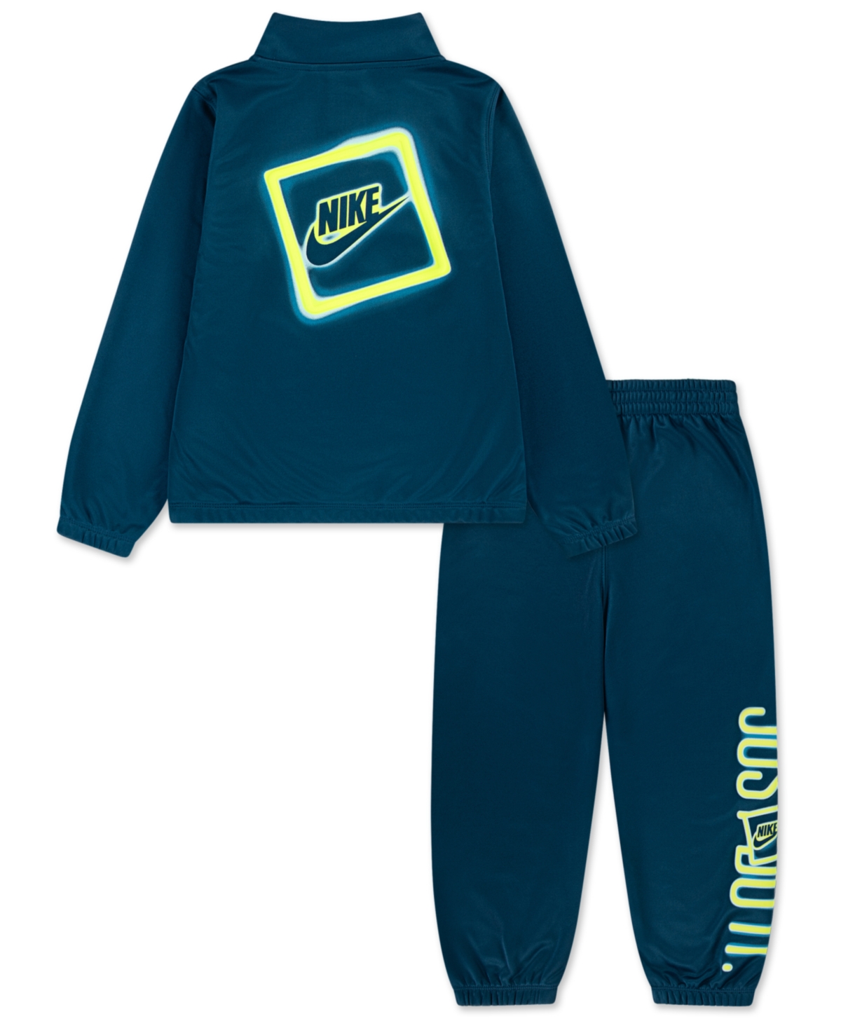 Nike Boys 4-7 2-piece Sportswear Tech Fleece Full-zip Jacket And Pants Set In Blue