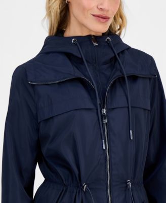 Women's Bibbed Hooded Anorak Coat