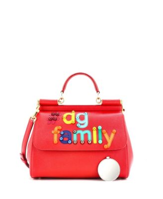 Medium Family Miss Sicily Bag Patchwork Leather
