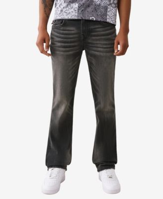 Men's Ricky Straight Embroidered Flap Jeans