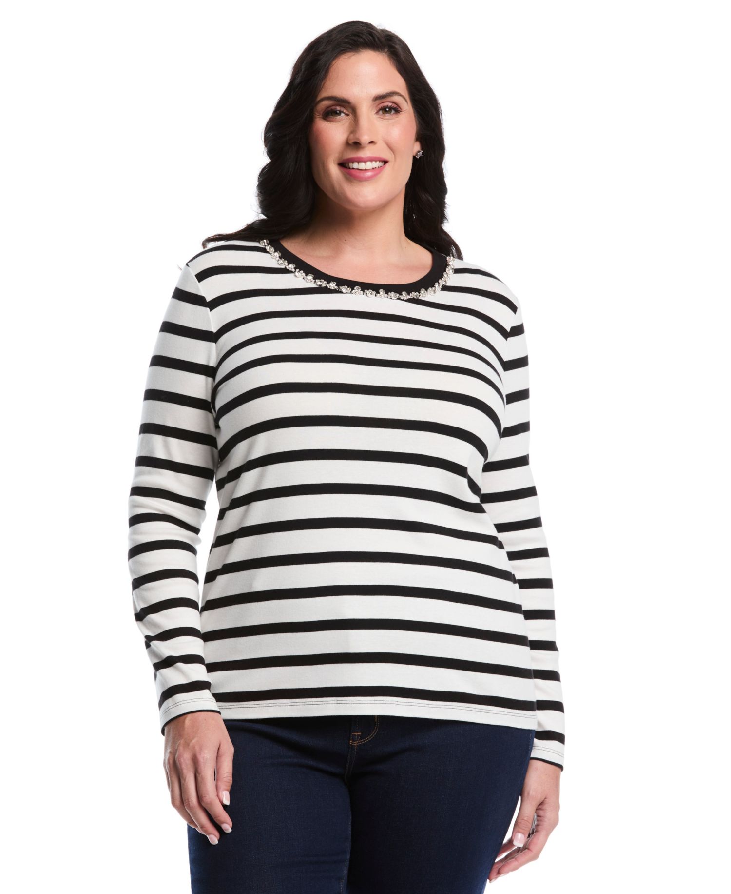 Plus Size Long Sleeve Top