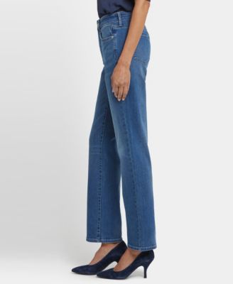 Petite High Rise Marilyn Straight Jeans
