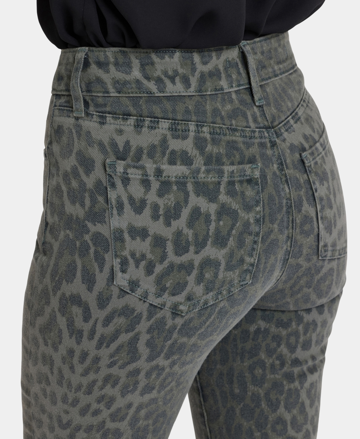 Nydj Petite High Rise Marilyn Straight Short Jeans