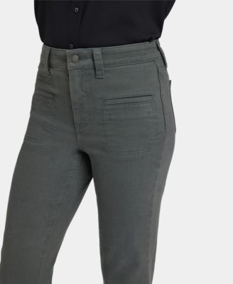 Petite Marilyn Straight Utility Jeans