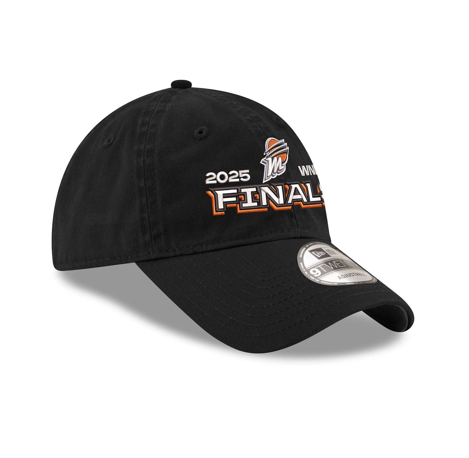 Men's Black Phoenix Mercury 2025 WNBA Finals 9TWENTY Adjustable Hat