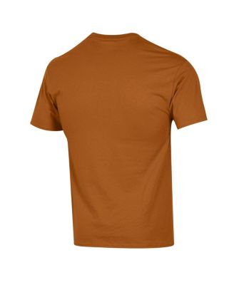 Men's Texas Orange Texas Longhorns vs. Oklahoma Sooners Red River Rivalry Big Tex Battle For The Golden Hat T-Shirt