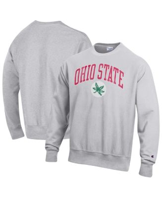 OHIO State スウェットシャツ グレー Champion Men's Gray Ohio State Buckeyes Distressed Arch Over Logo
