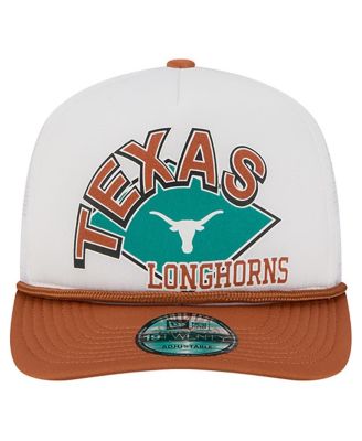 Men's White Texas Longhorns Diamond 19TWENTY Golfer Adjustable Hat