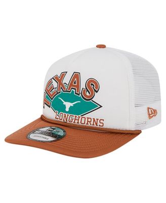 Men's White Texas Longhorns Diamond 19TWENTY Golfer Adjustable Hat
