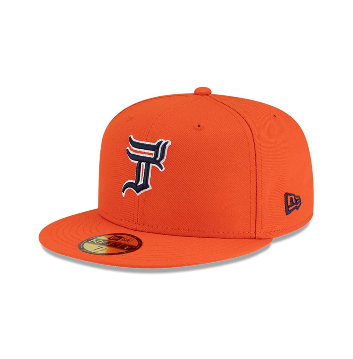 Мужская кепка New Era x Hyperfly Orange Detroit Tigers 59FIFTY Fitted Hat — фото 4