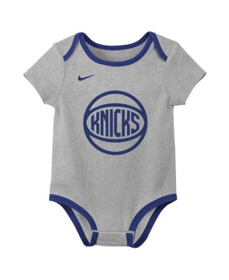 Baby Boys and Girls 2-Piece New York Knicks Bodysuit Set