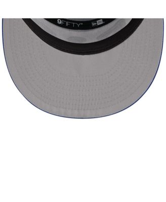 Men's White/Royal Buffalo Bills 2025 Rivalries Collection Team Split Panel 9FIFTY Snapback Hat