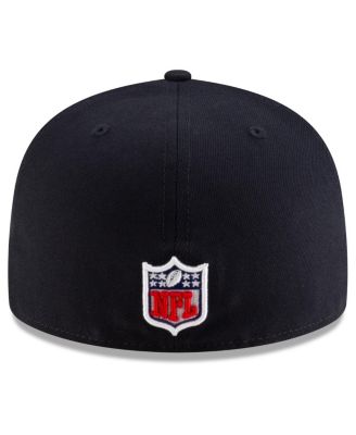 Men's Pitch Blue Miami Dolphins 2025 Rivalries Collection Sideline Rope 59FIFTY Fitted Hat