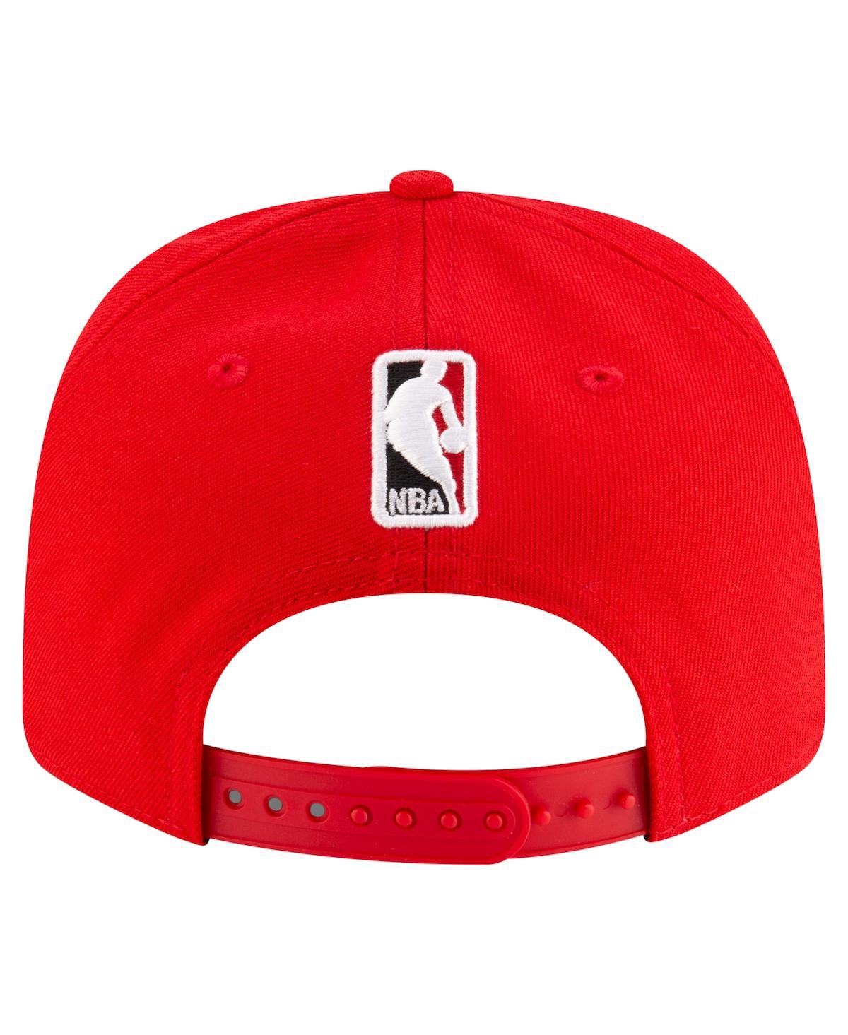 New Era Men's Red Atlanta Hawks 9SEVENTY Stock Adjustable Hat