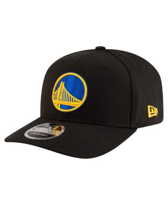 New Era - Men's Black Golden State Warriors 9SEVENTY Stock Adjustable Hat
