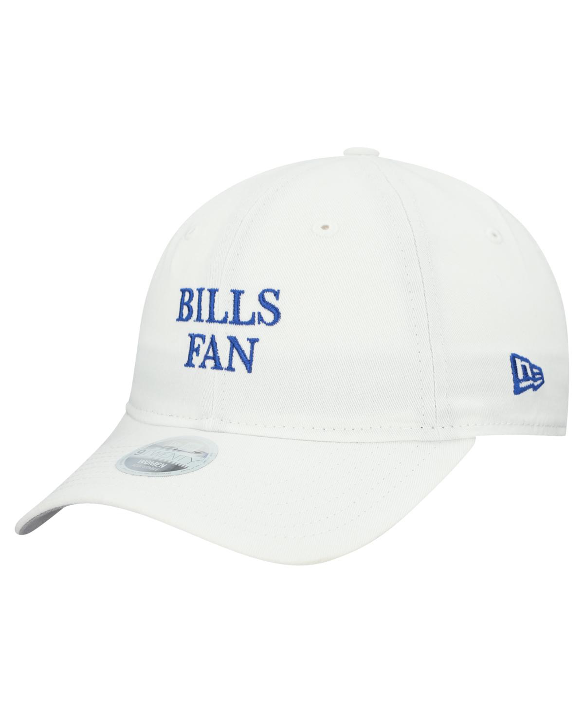 New Era Women's White Buffalo Bills Team Fan 9twenty Adjustable Hat In White