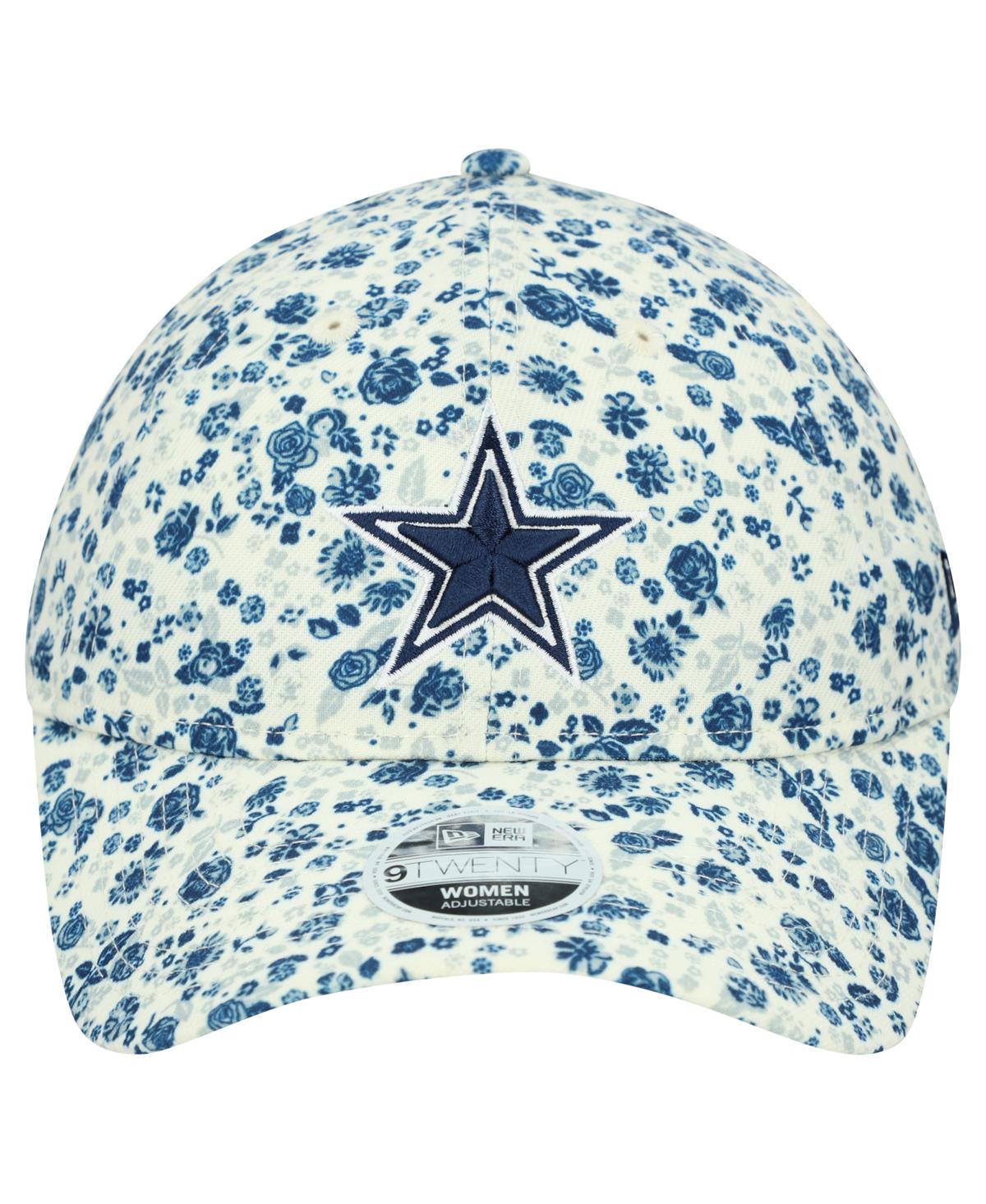New Era Women's Cream Dallas Cowboys Ditzy 9TWENTY Adjustable Hat