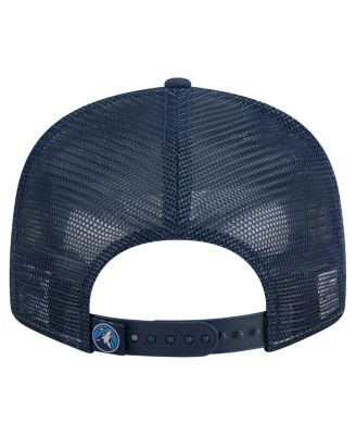 Men's Blue/Navy Minnesota Timberwolves Outdoor Split Panel 9FIFTY Snapback Hat