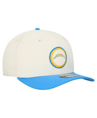 Men's Stone Los Angeles Chargers Loyal Corduroy 9SEVENTY Adjustable Hat
