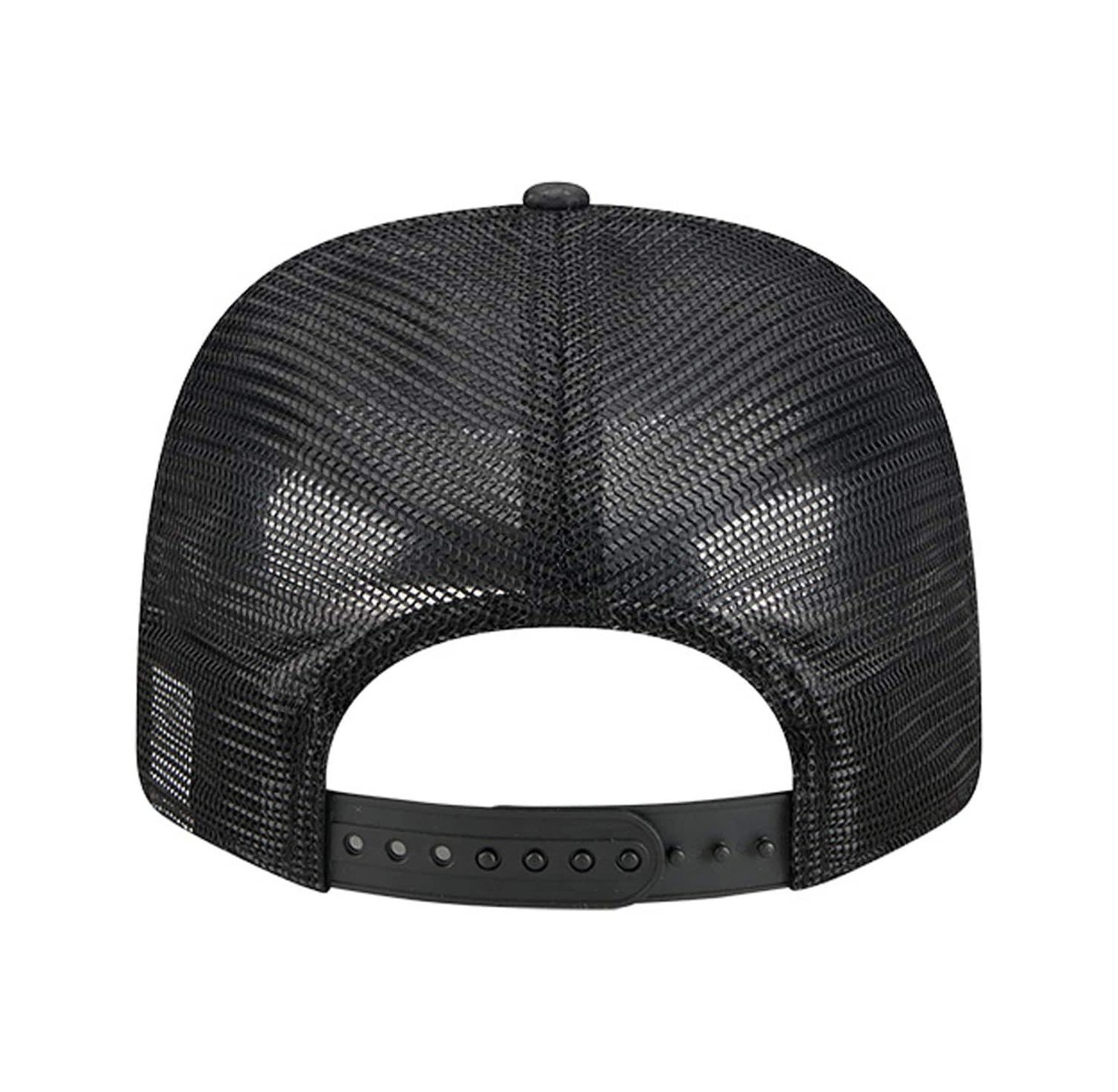 Men's Black Dallas Mavericks Quilted 9SEVENTY Trucker Adjustable Hat
