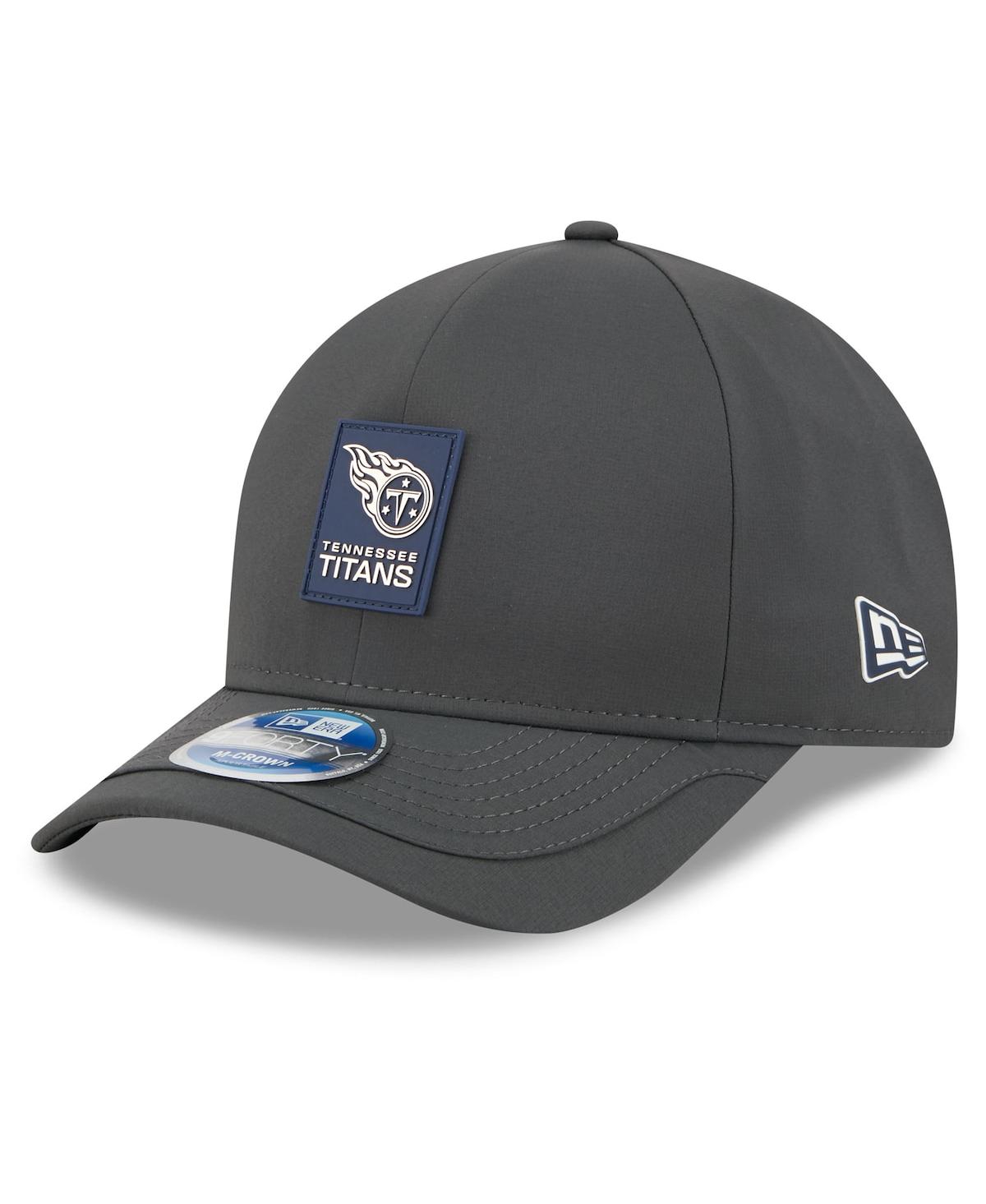 New Era Men's Charcoal Tennessee Titans 2025 Sideline Cold Weather 9FORTY M-Crown Adjustable Hat