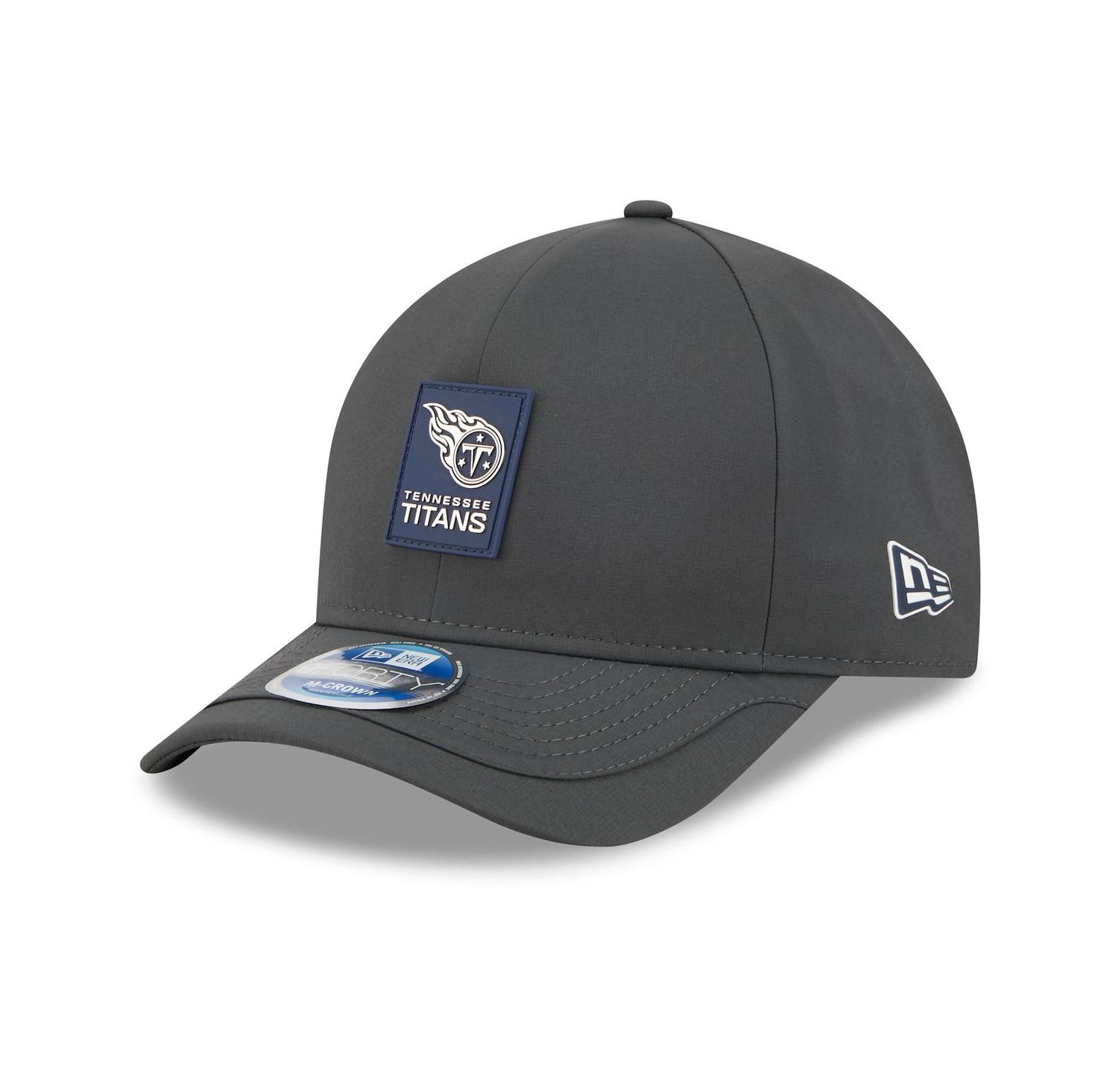 Men's Charcoal Tennessee Titans 2025 Sideline Cold Weather 9FORTY M-Crown Adjustable Hat