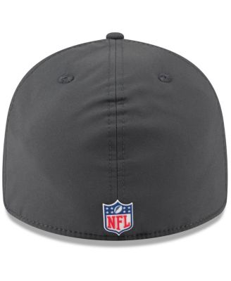 Men's Charcoal Buffalo Bills 2025 Sideline Cold Weather Retro Crown 59FIFTY Fitted Hat