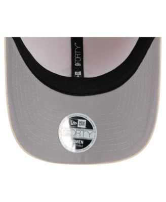 Women's Cream Las Vegas Raiders Comfy 9FORTY Adjustable Hat