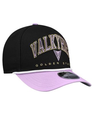 Men's Eclipse Black Golden State Valkyries Bold Arch COOLERA 9FORTY A-Frame M-Crown Adjustable Hat